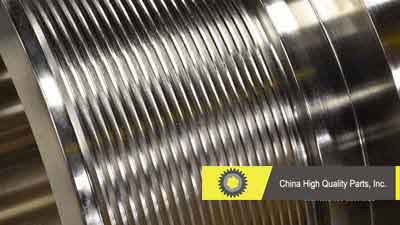 CNC Machined Threads Closeup 2